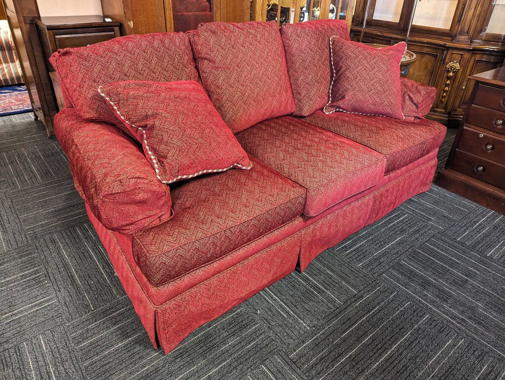 Like New Down Filled Sofa by Hickory Chair