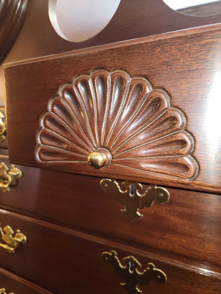 Mahogany Highboy By Council