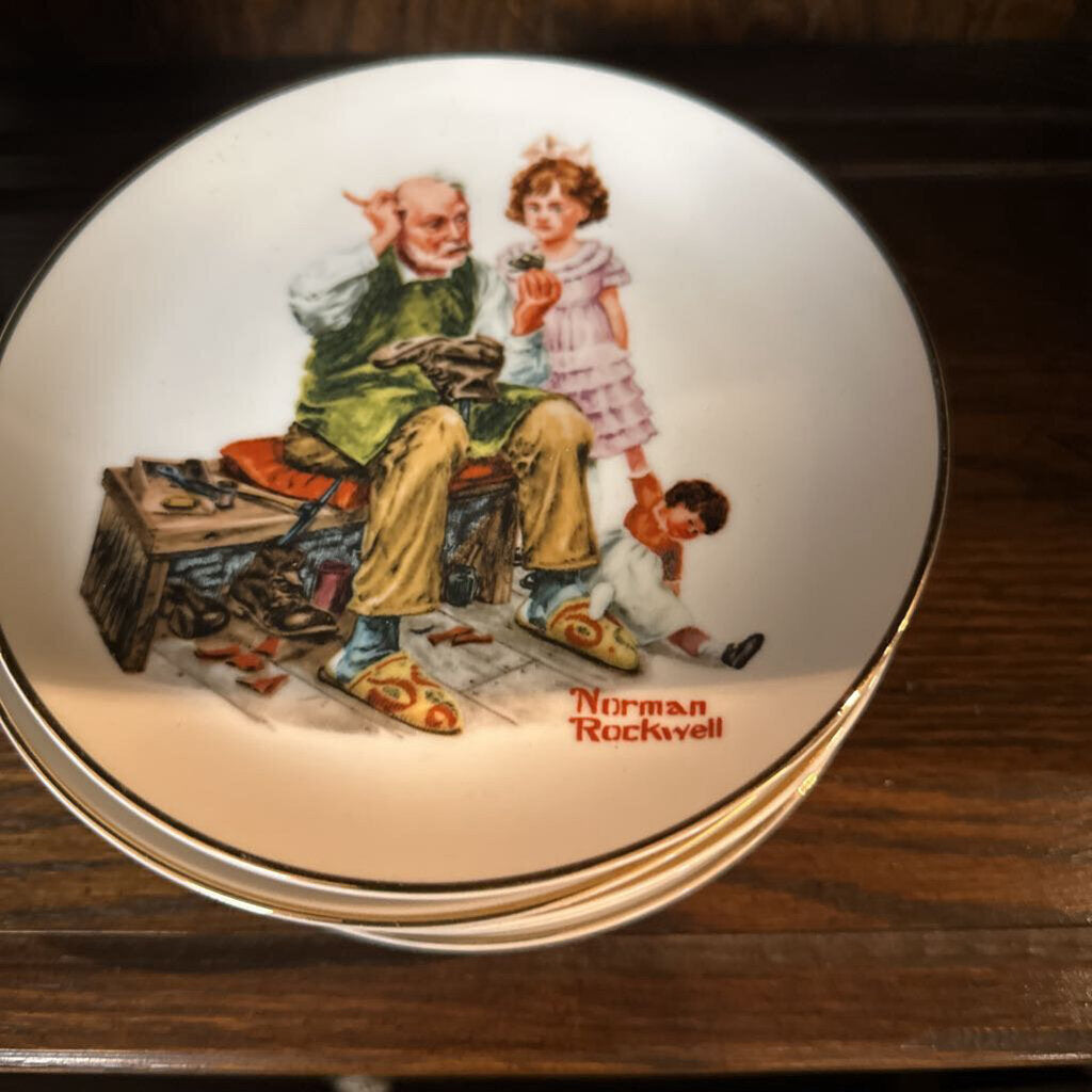 Norman Rockwell Dishes