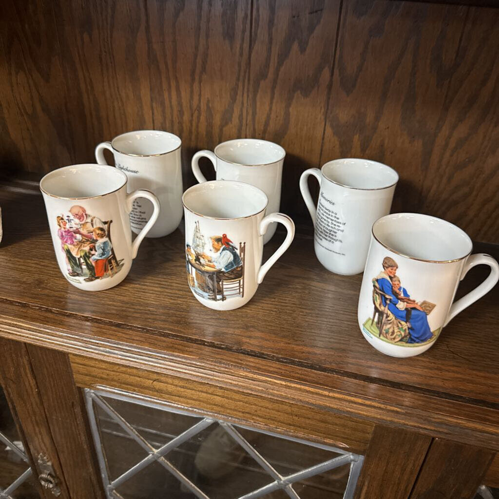 Norman Rockwell Dishes