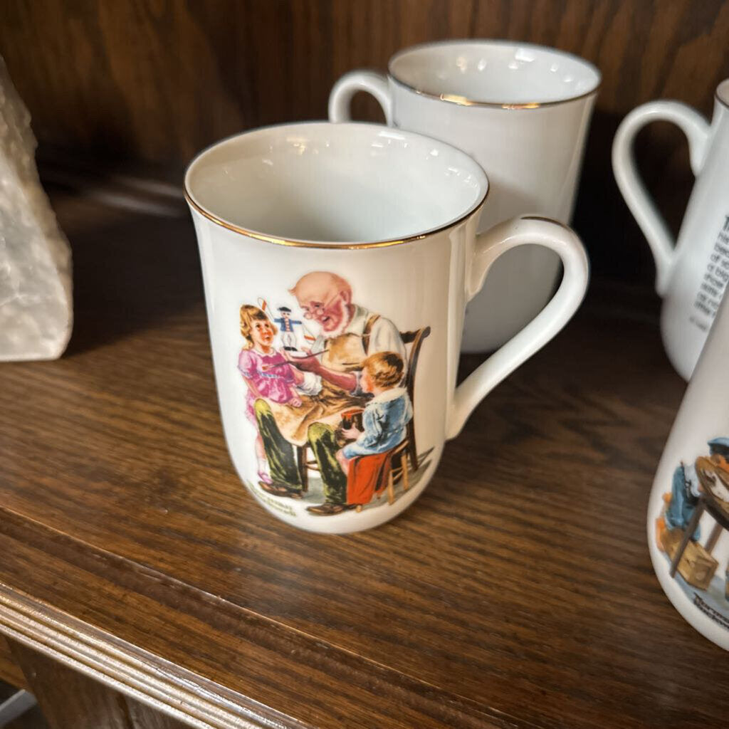 Norman Rockwell Dishes