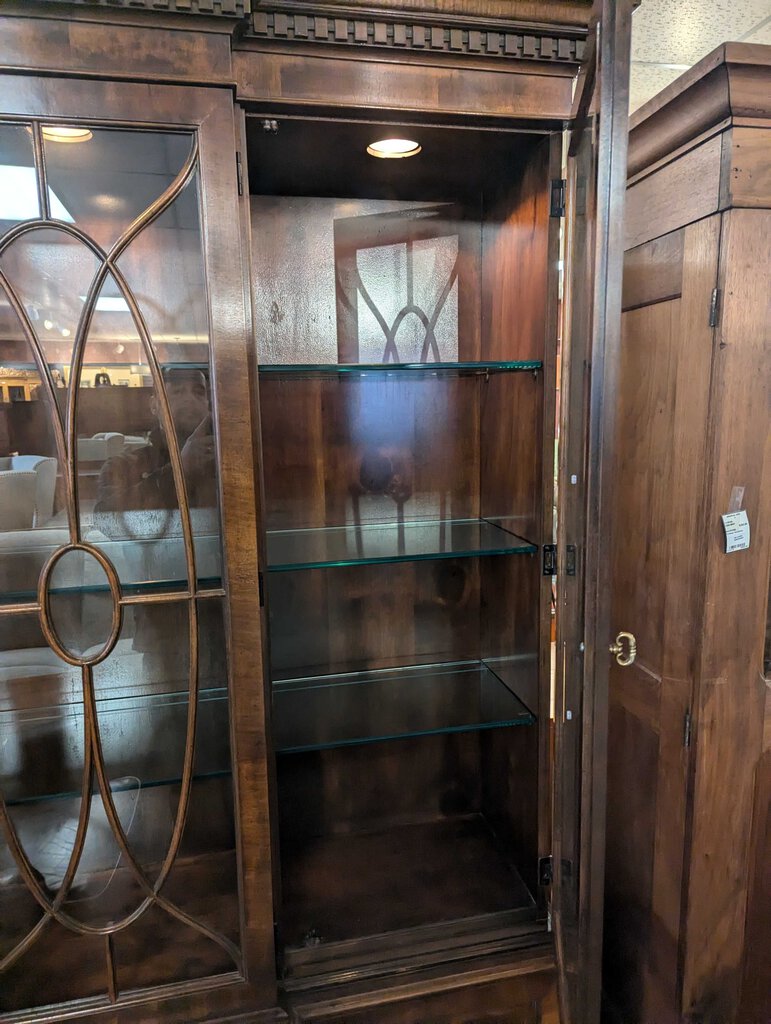 Formal Mahogany China Cabinet by Fancher Furniture Co.