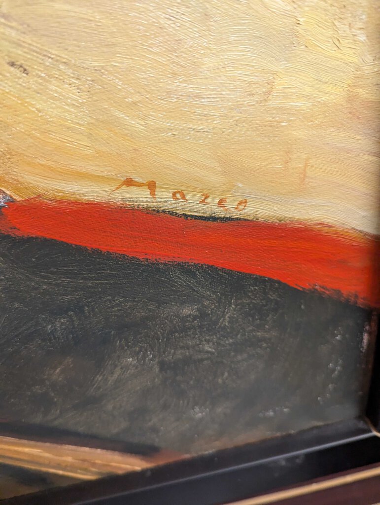 Signed Marco Celotti Oil On Canvas Painting
