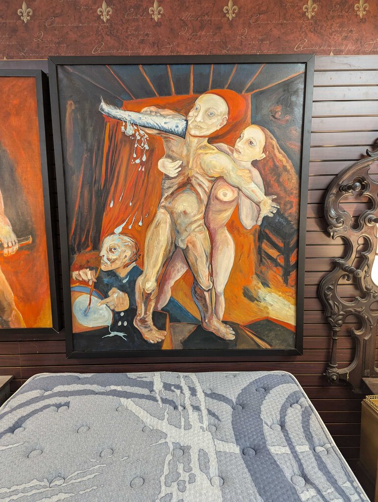 Signed Marco Celotti Oil On Canvas Painting