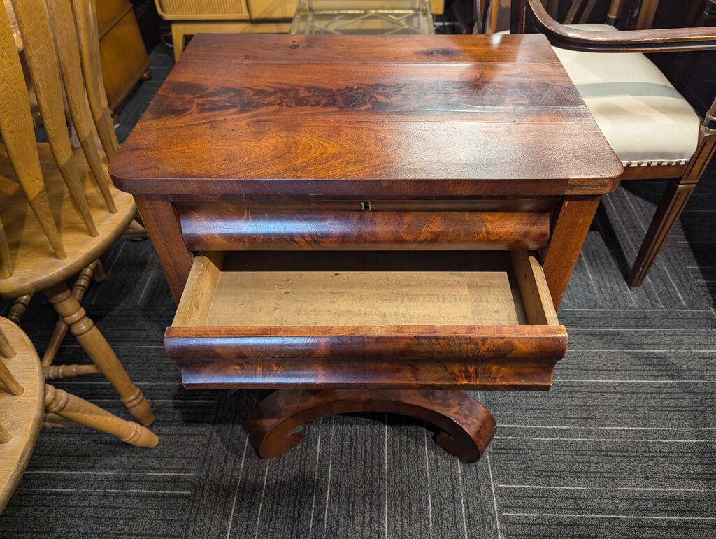 Empire Two Drawer Stand Circa 1860