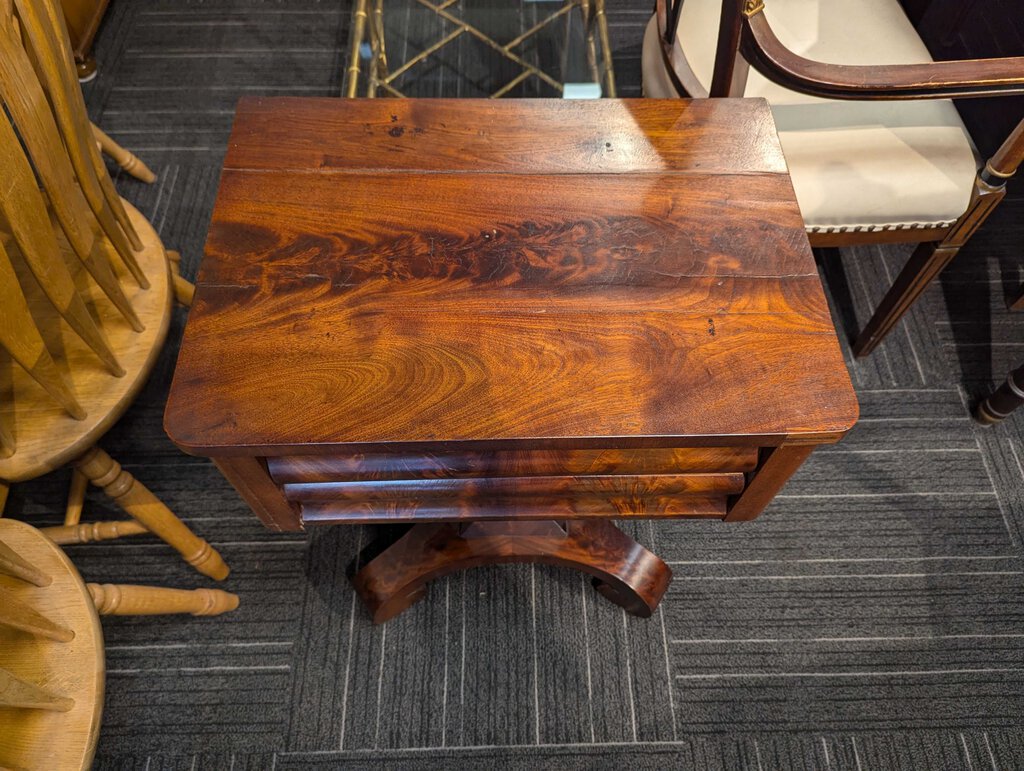 Empire Two Drawer Stand Circa 1860