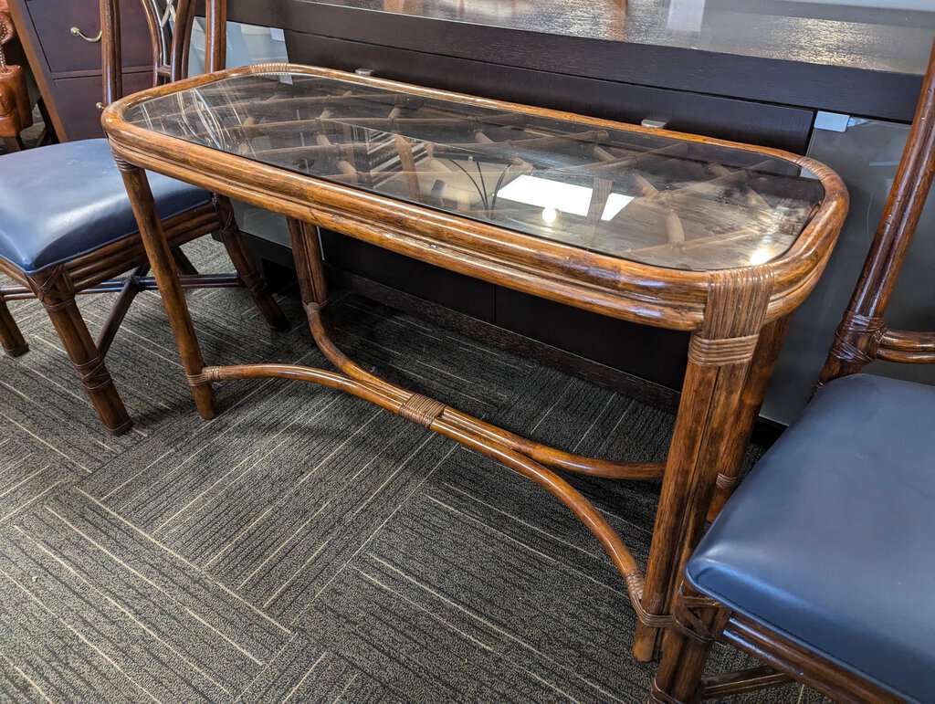 Rattan Sofa Table