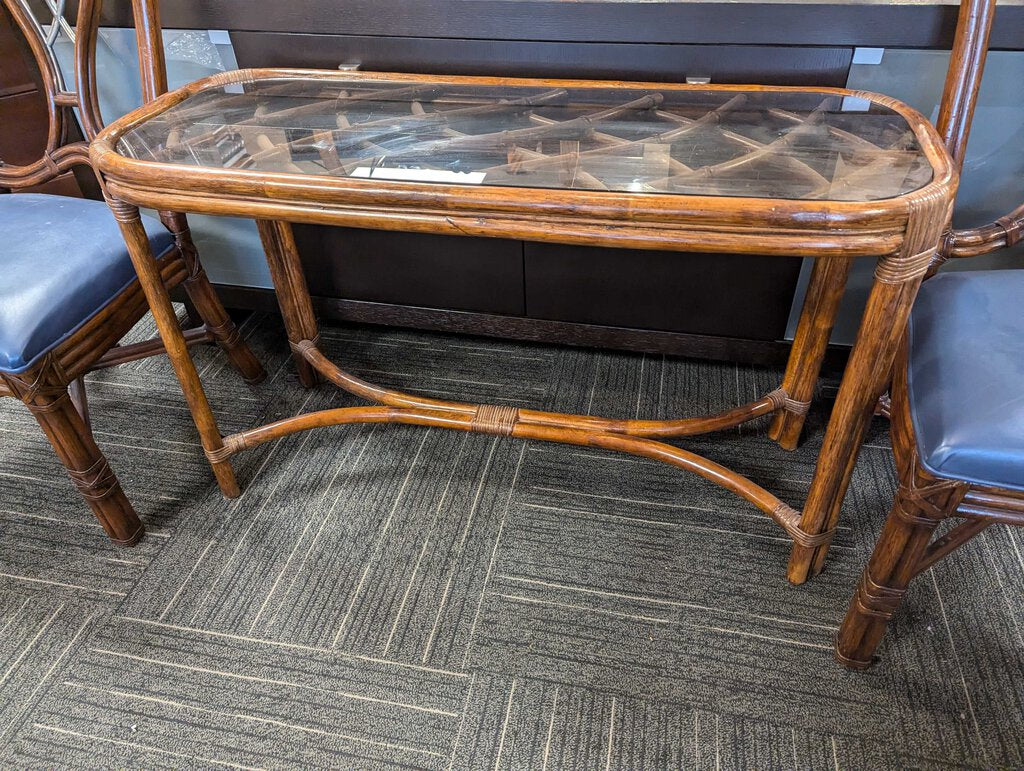 Rattan Sofa Table
