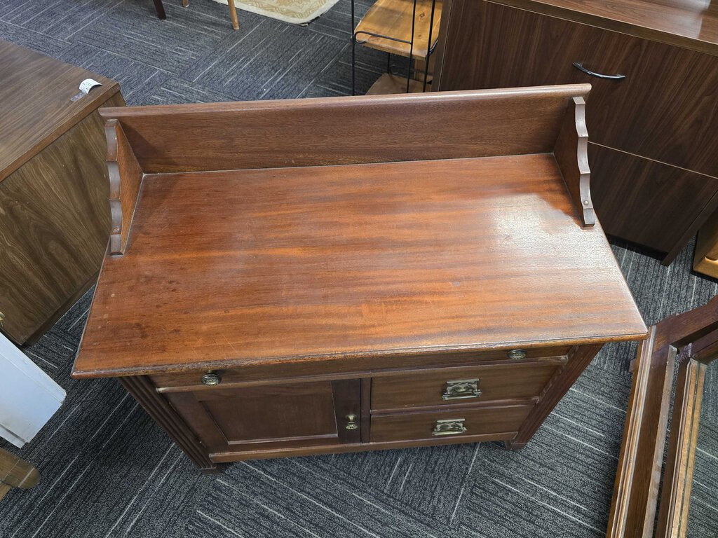 Mahogany Washstand Circa 1890