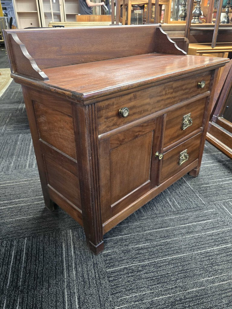 Mahogany Washstand Circa 1890