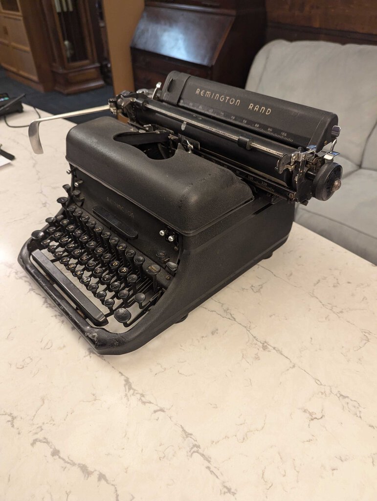 Vintage Remington Rand Typewriter