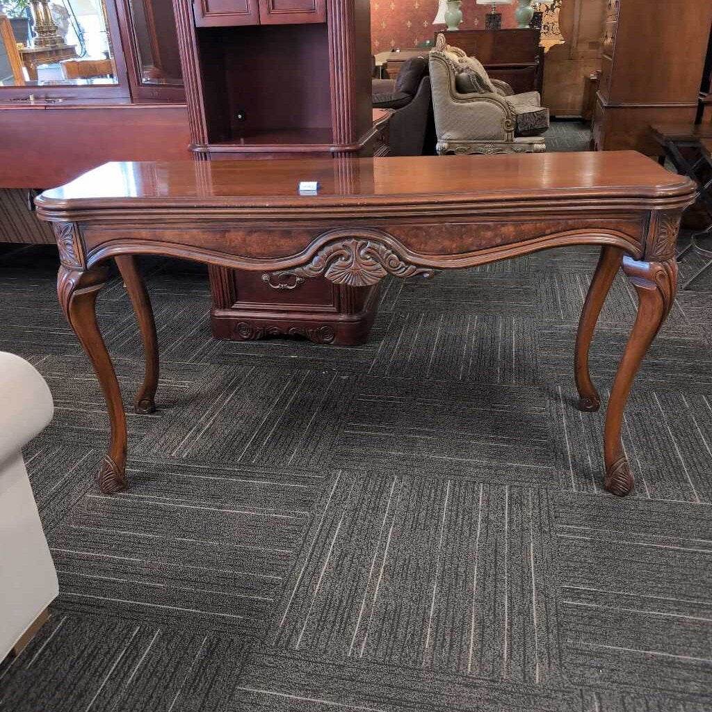 Large Mahogany Sofa/Extending Table