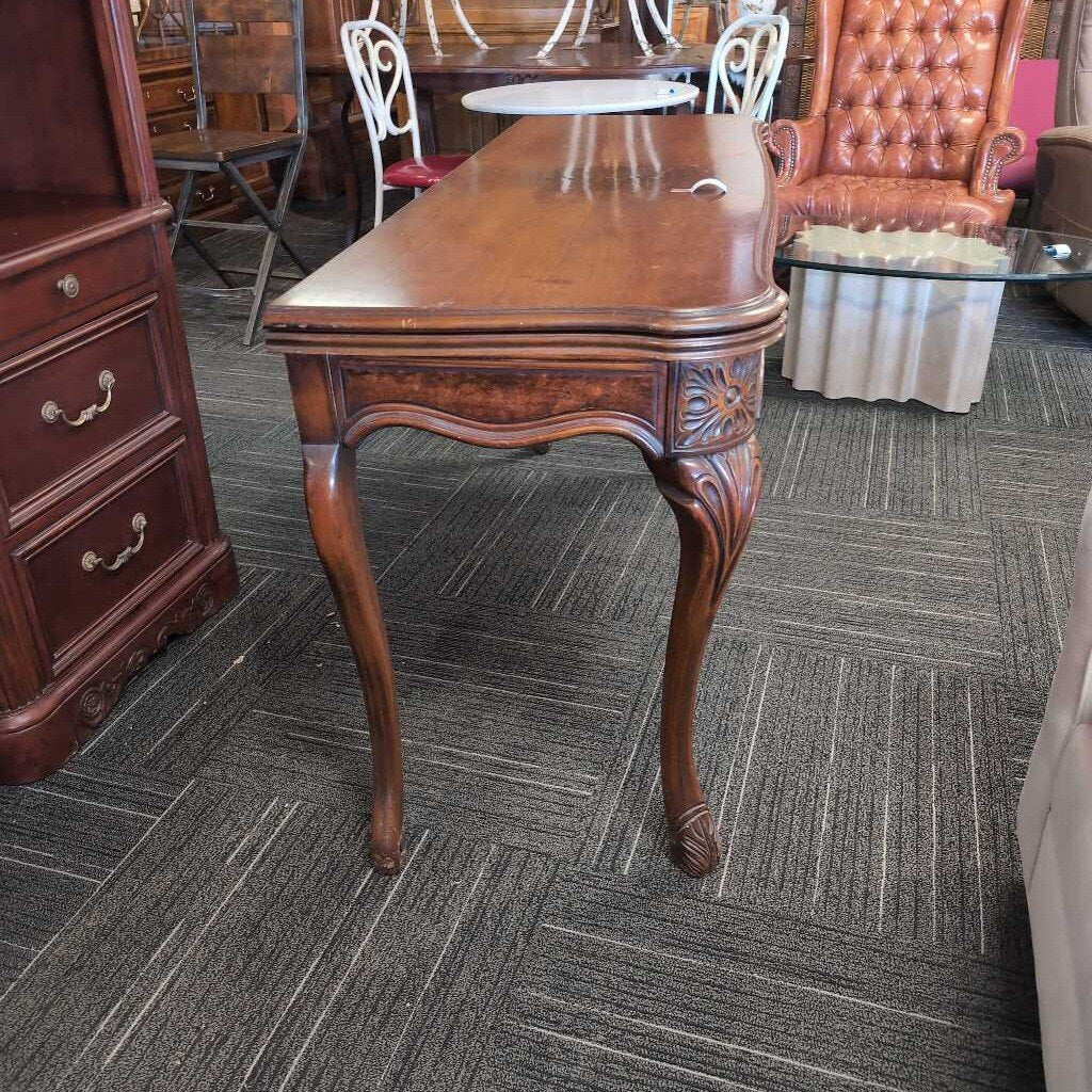 Large Mahogany Sofa/Extending Table