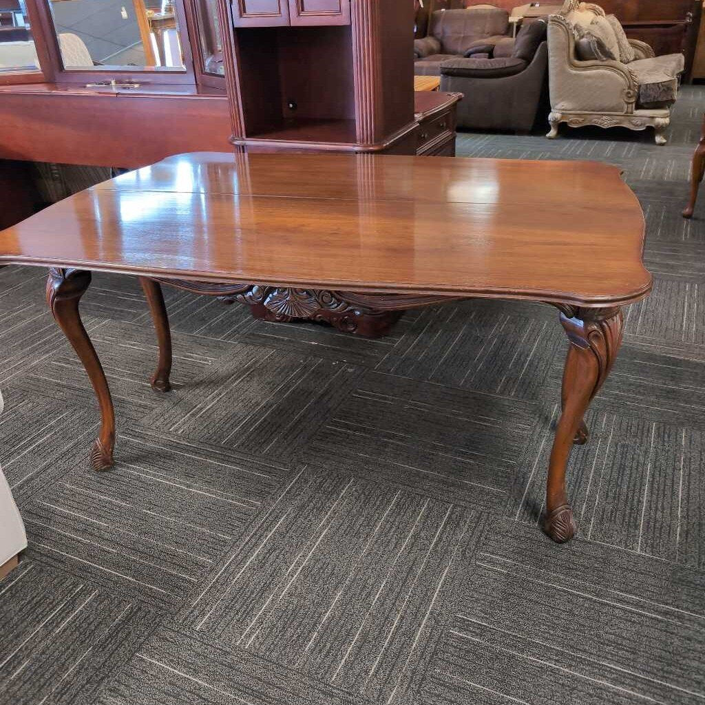 Large Mahogany Sofa/Extending Table