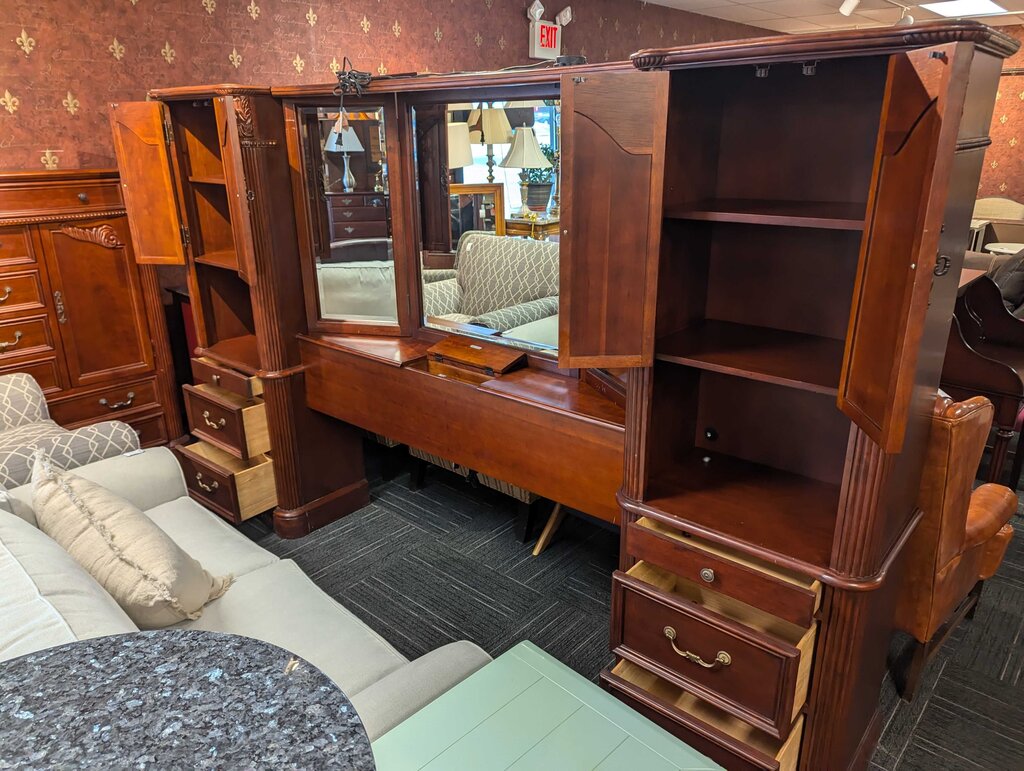 Queen Size Wall Unit Headboard