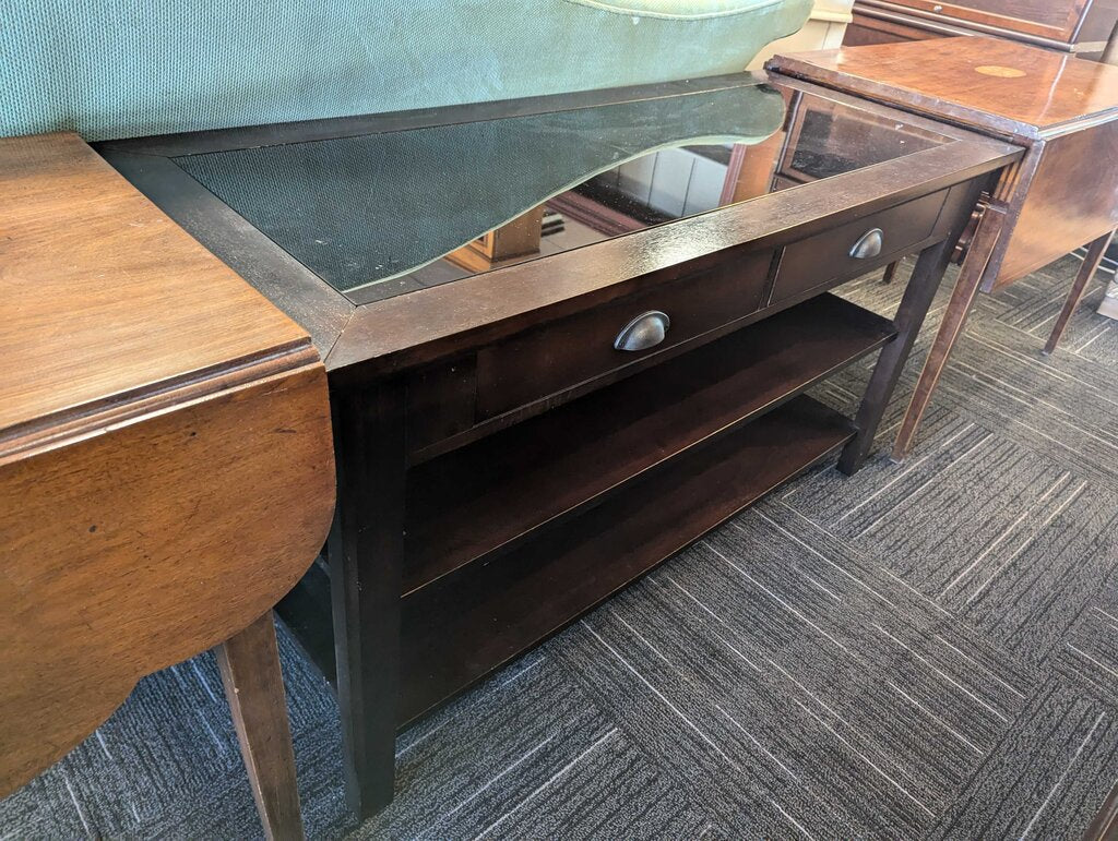 Two Drawer Console Table