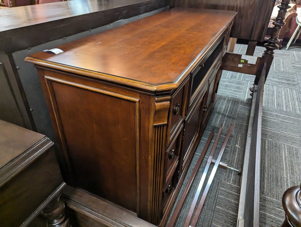 Large Media Cabinet by Hooker