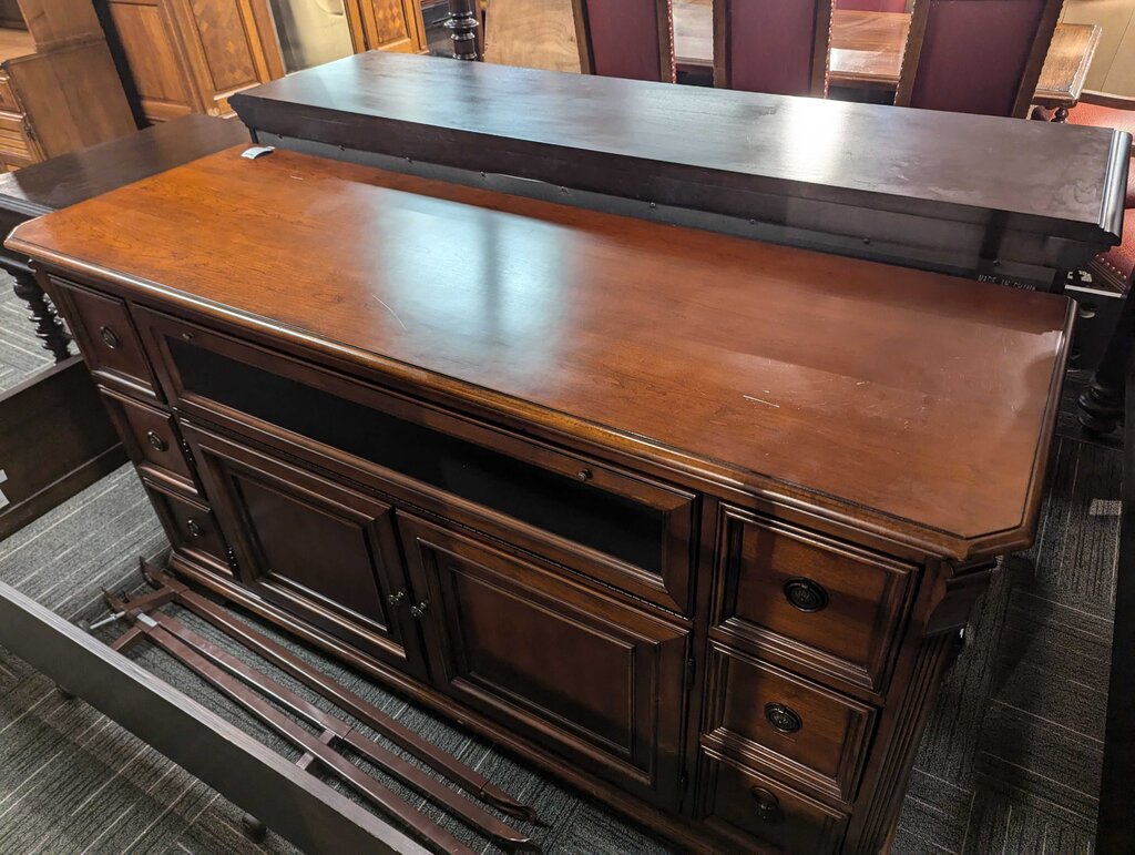 Large Media Cabinet by Hooker