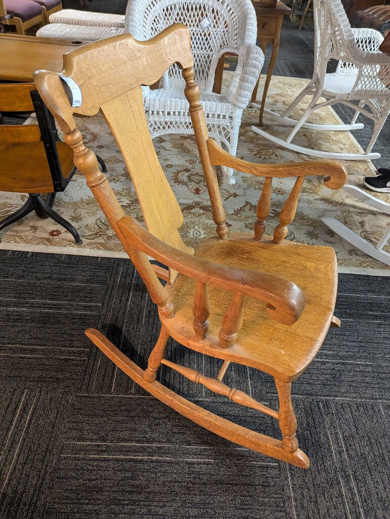 Antique Oak Rocker