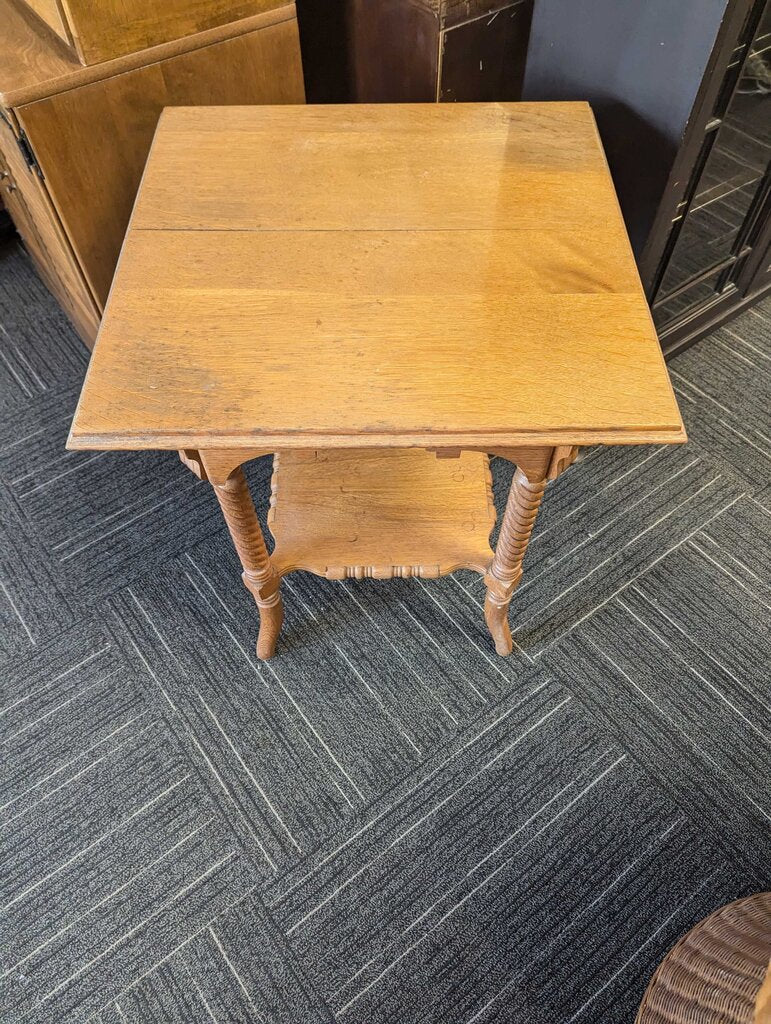 Antique Oak Parlor Table