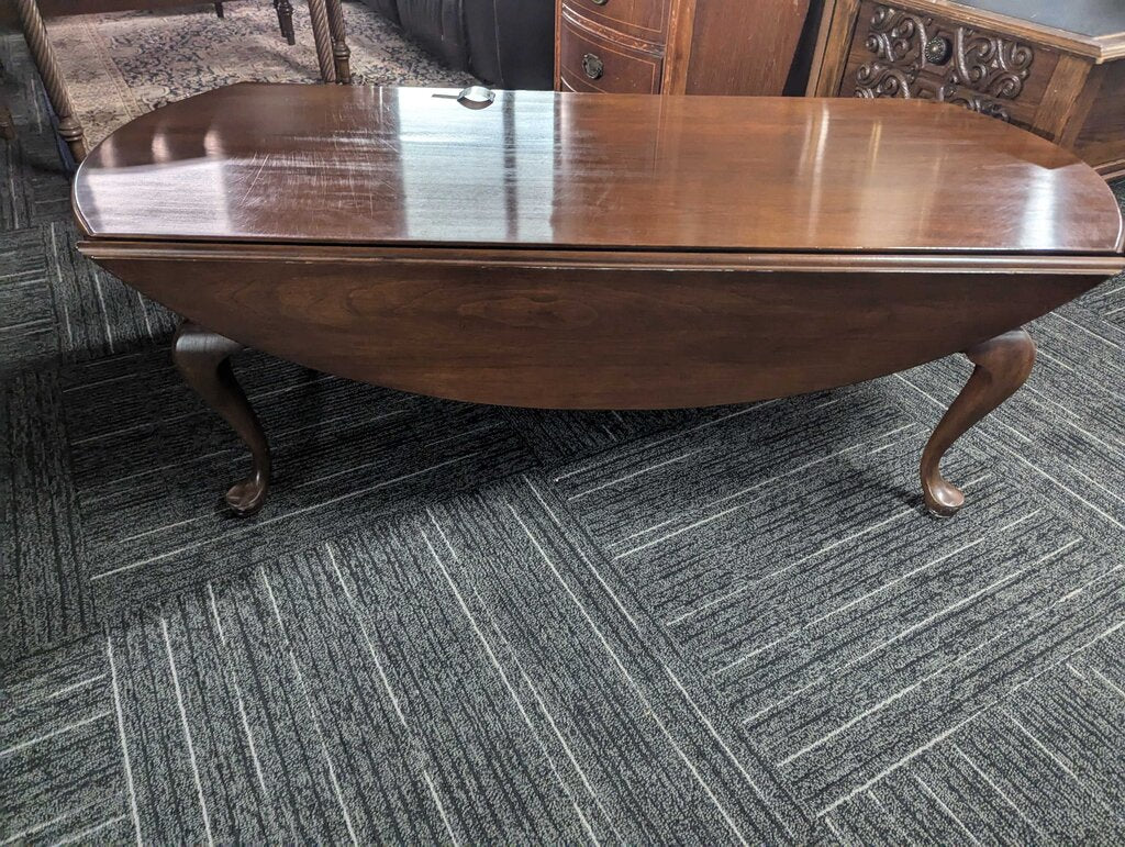 Cherry Drop Leaf Coffee Table