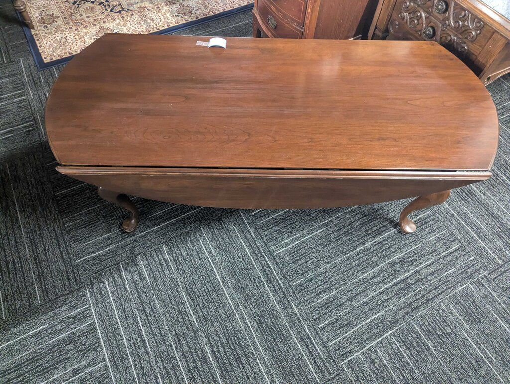 Cherry Drop Leaf Coffee Table