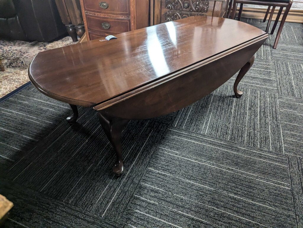Cherry Drop Leaf Coffee Table