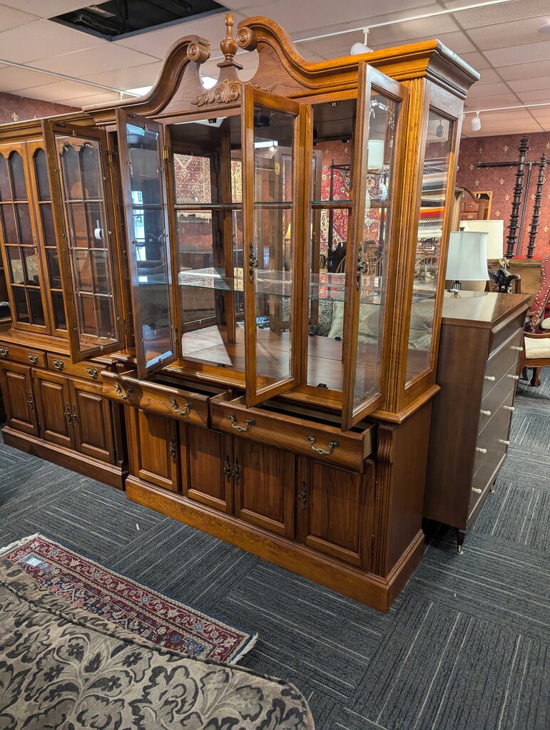 Oak China Cabinet