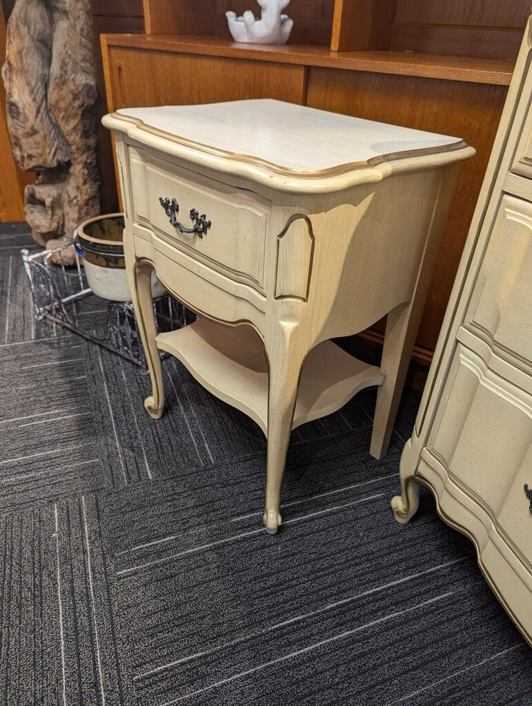 Vintage French Provincial Nightstand