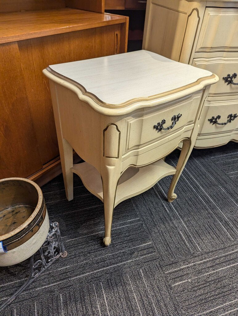Vintage French Provincial Nightstand