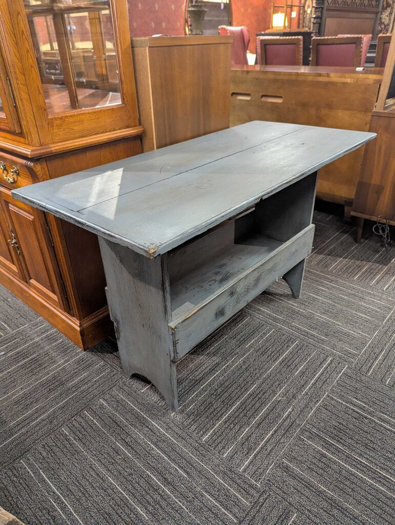 Country Blue Painted Table