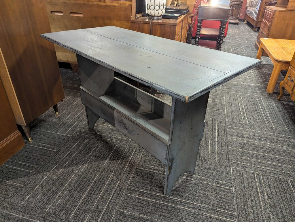 Country Blue Painted Table