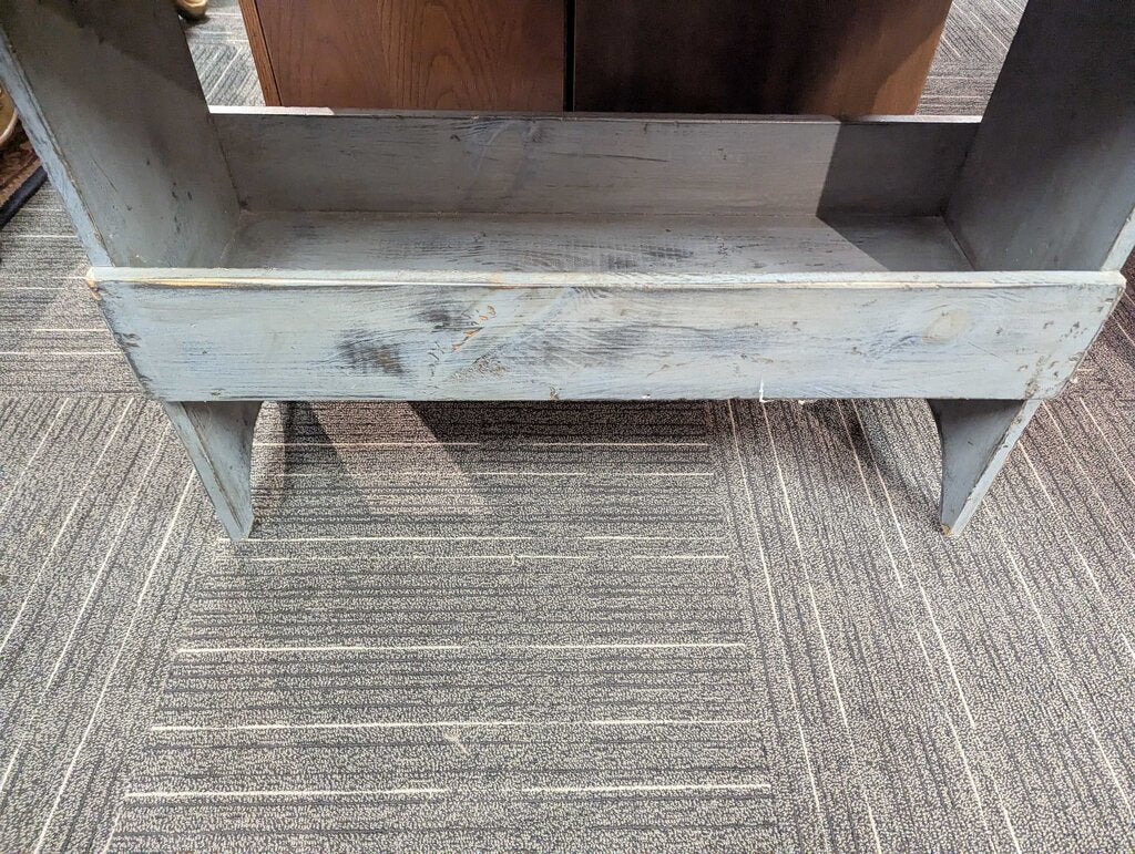 Country Blue Painted Table