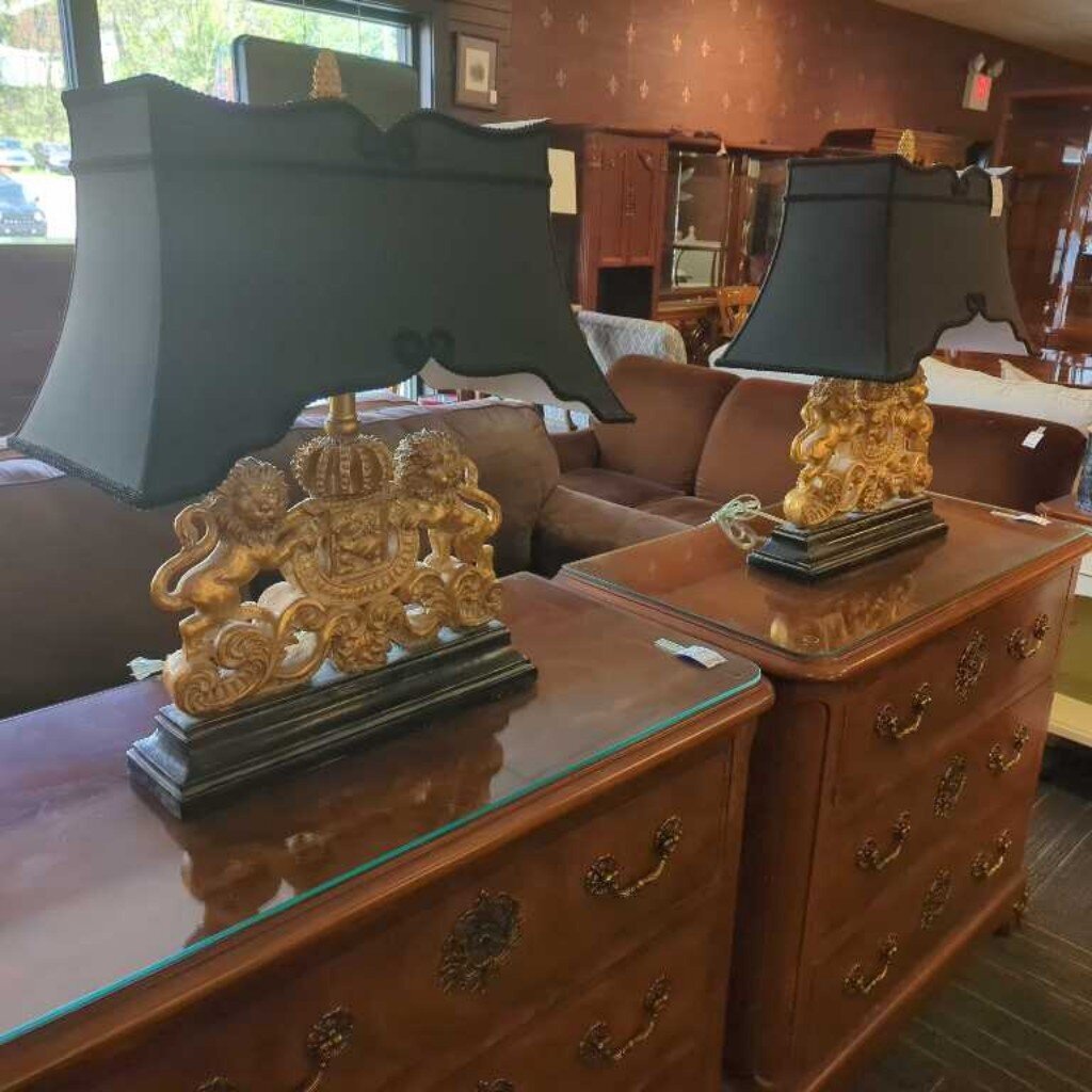 Pair Of Designer Lamps