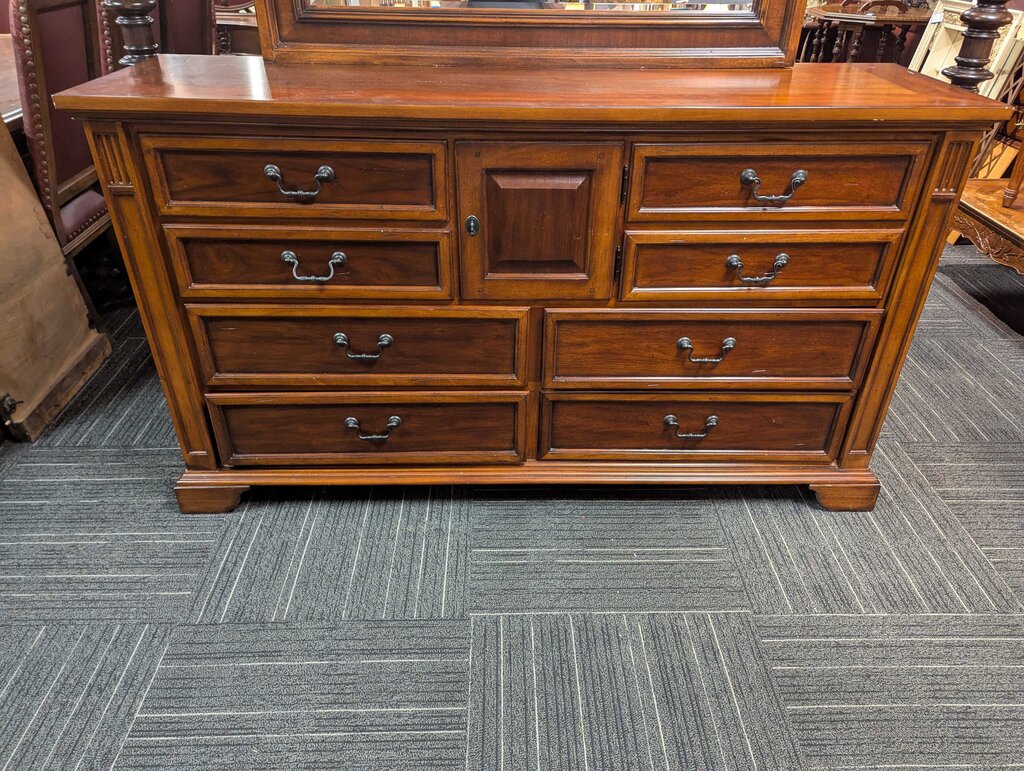 Modern Dresser With Mirror By Universal