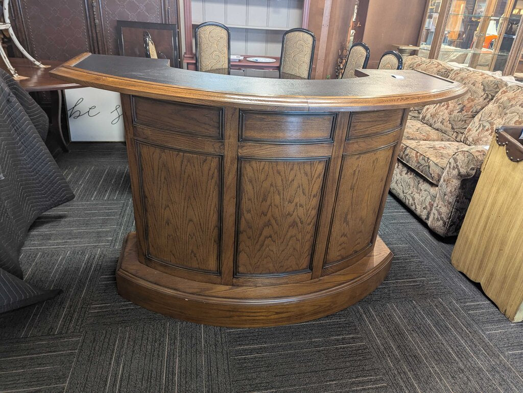 Modern Home Bar With Two Stools