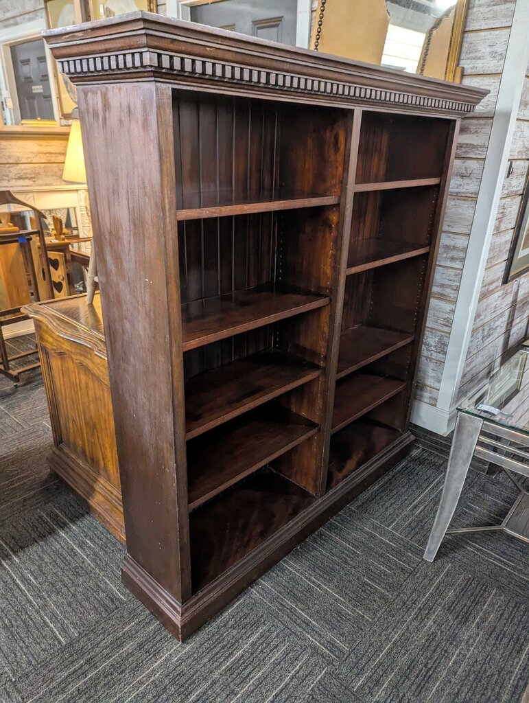 Antique Double Bookshelf