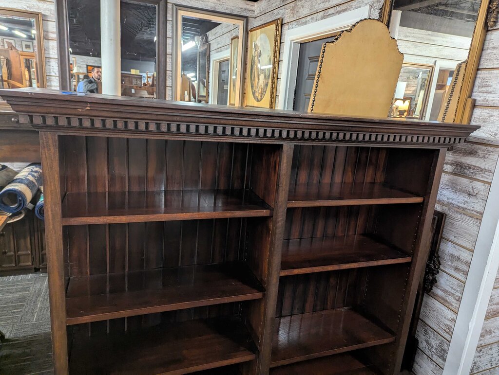 Antique Double Bookshelf