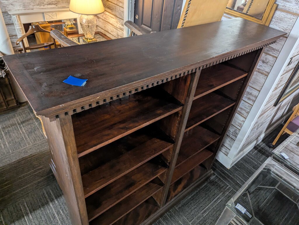 Antique Double Bookshelf
