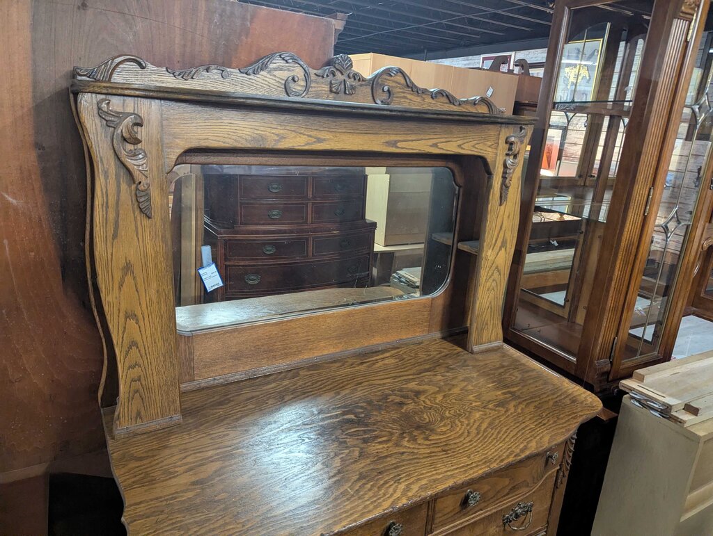 Antique Oak Sideboard