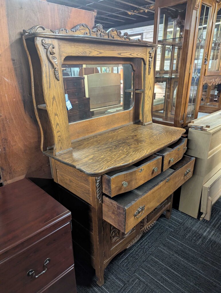 Antique Oak Sideboard