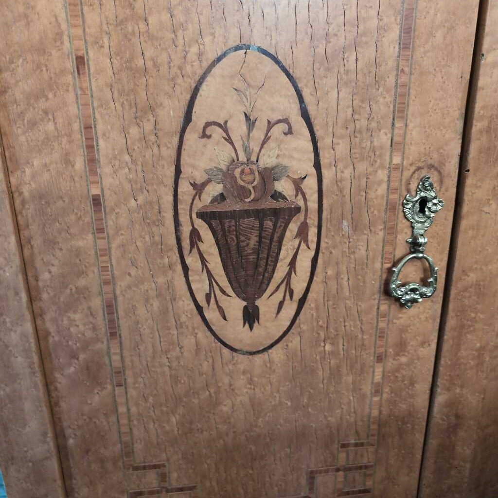 Egyptian Revival Sideboard w/Display Top