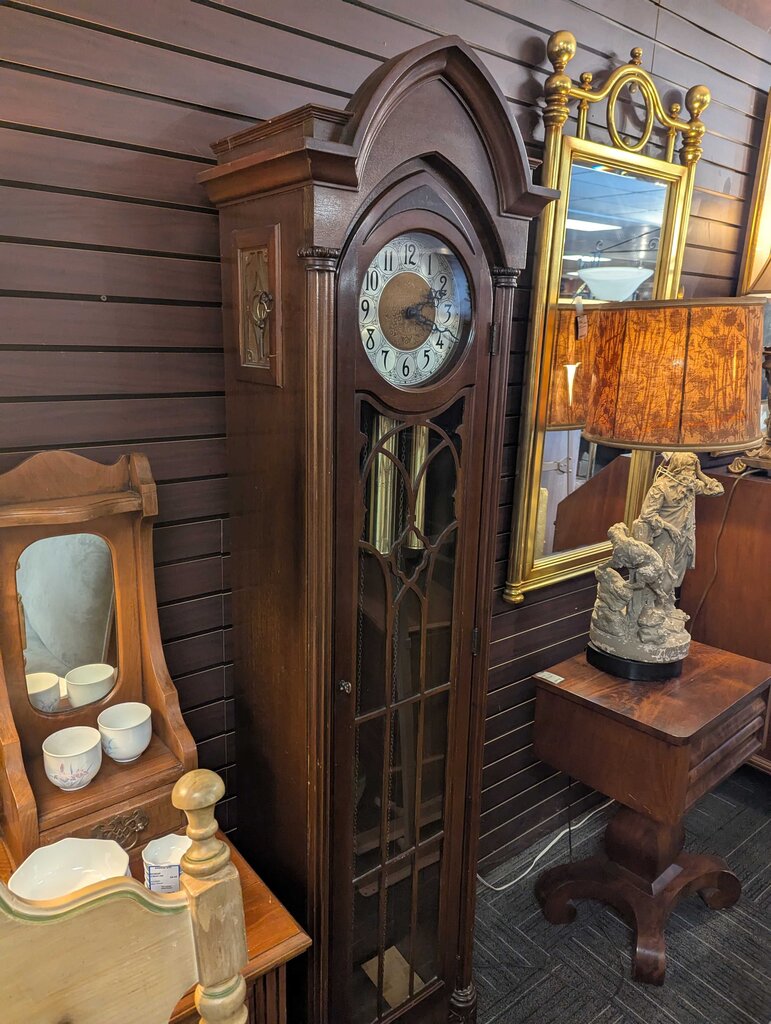 Vintage Grandfather Clock By Hanson