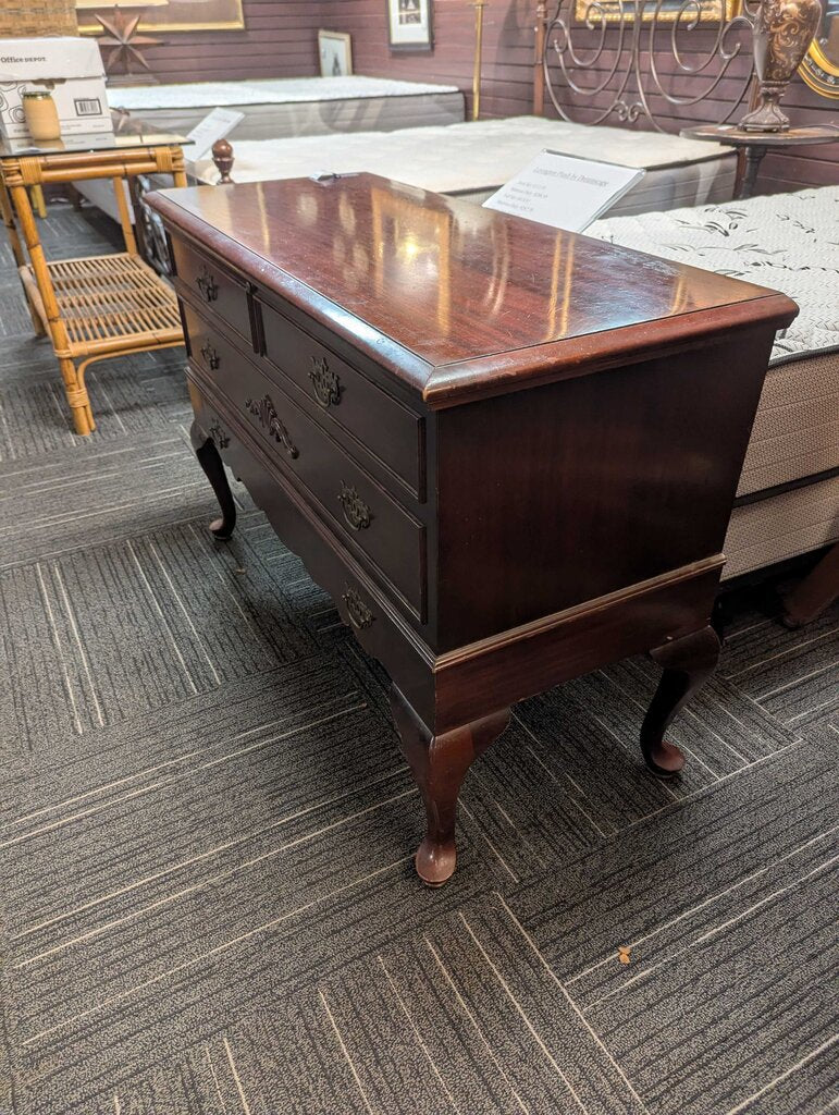 Mahogany Cedar Lined Blanket Chest