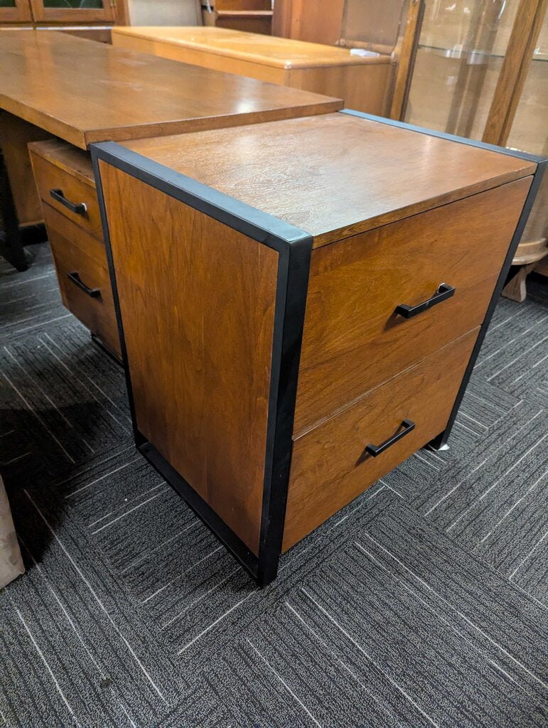 Modern Two Drawer File Cabinet