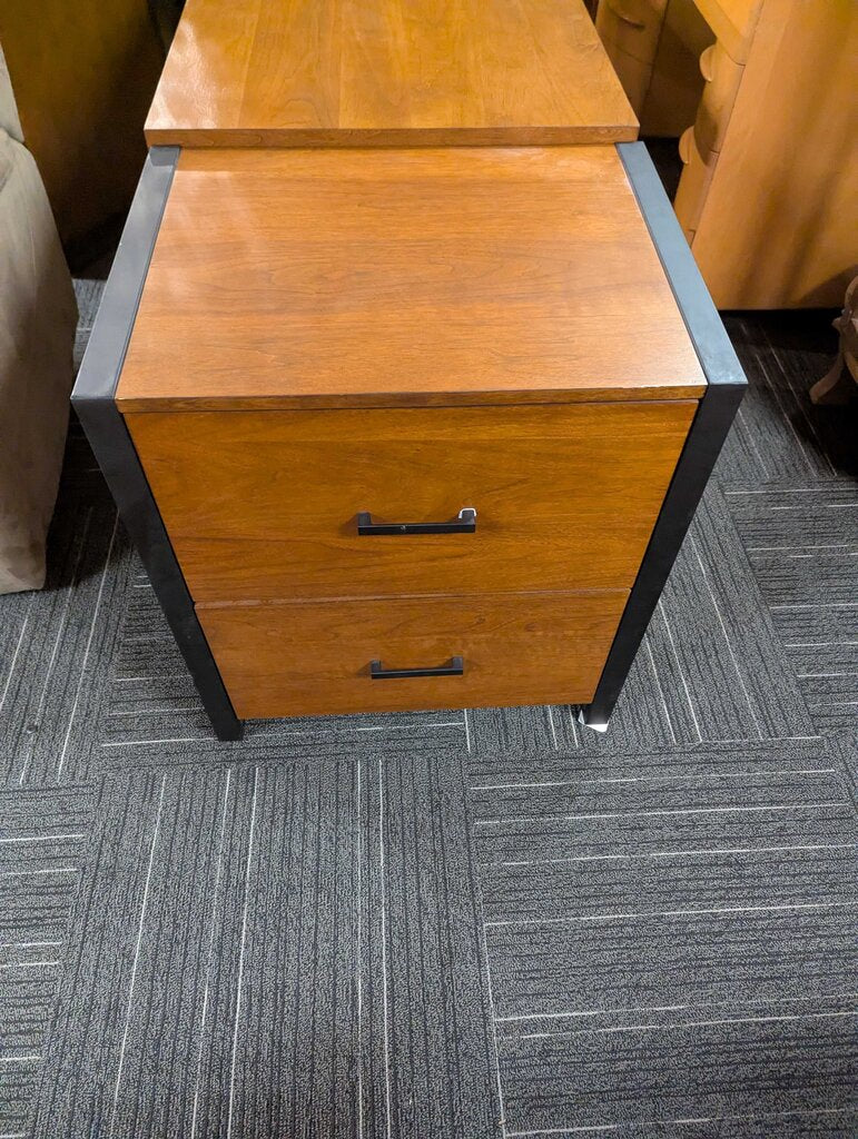 Modern Two Drawer File Cabinet