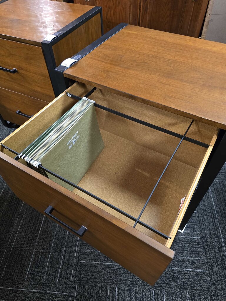 Modern Two Drawer File Cabinet