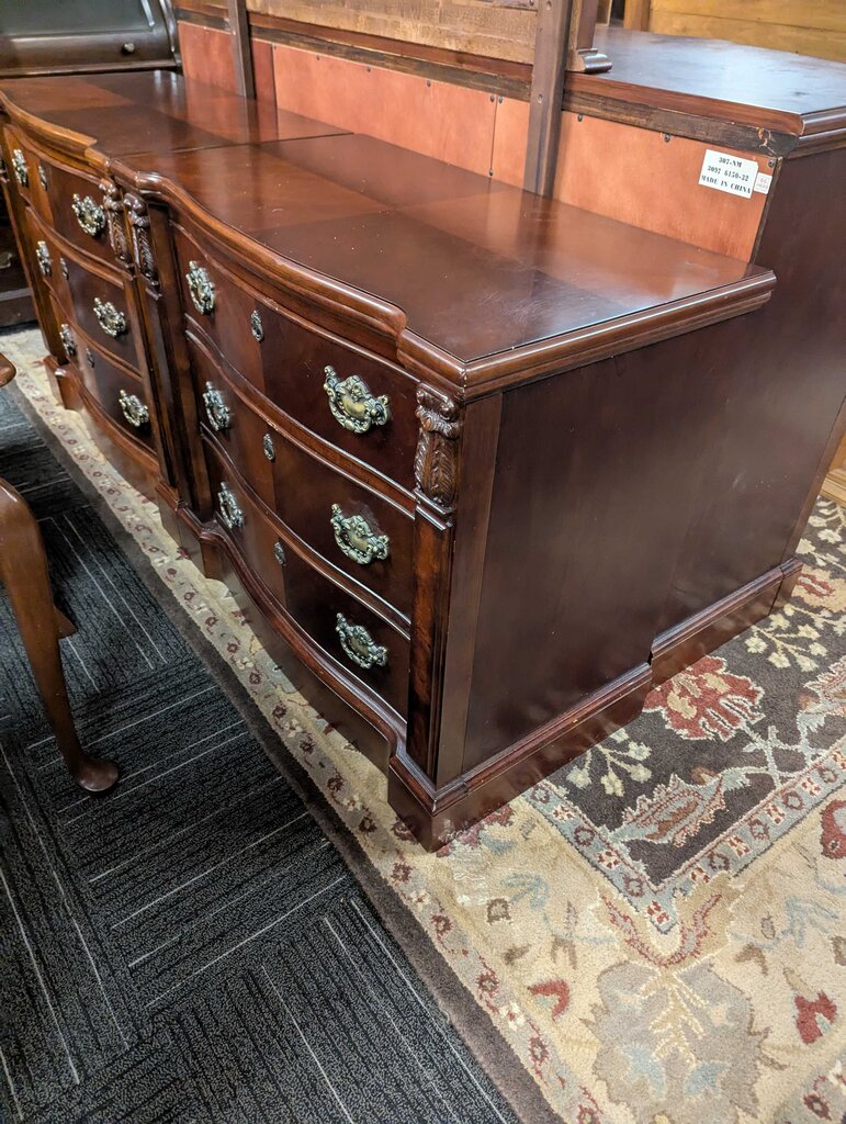 Large Modern Cherry Nightstand by Broyhill
