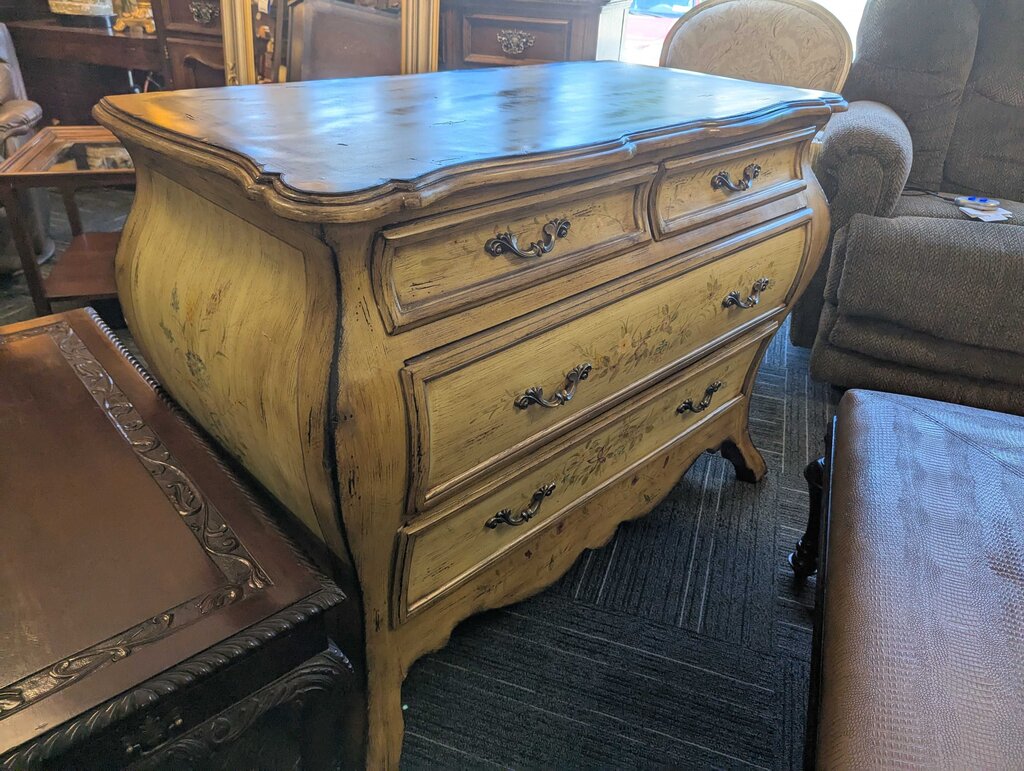 Modern Four Drawer Bombay Chest by Billiard Design