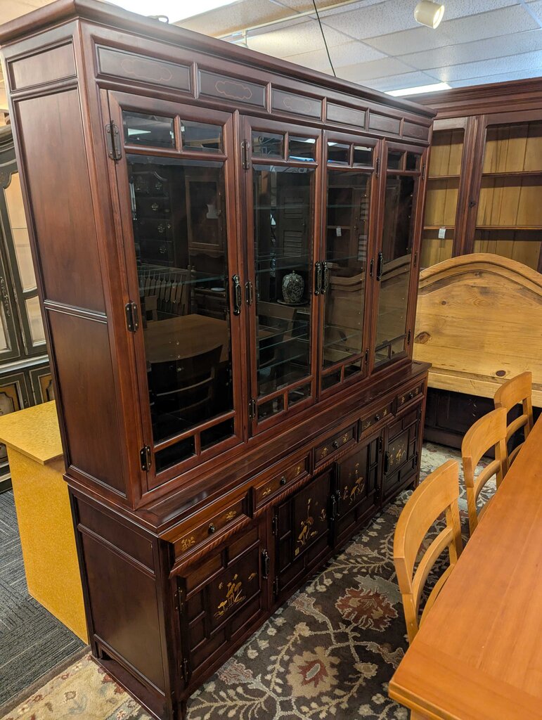 Stunning Rosewood China Cabinet